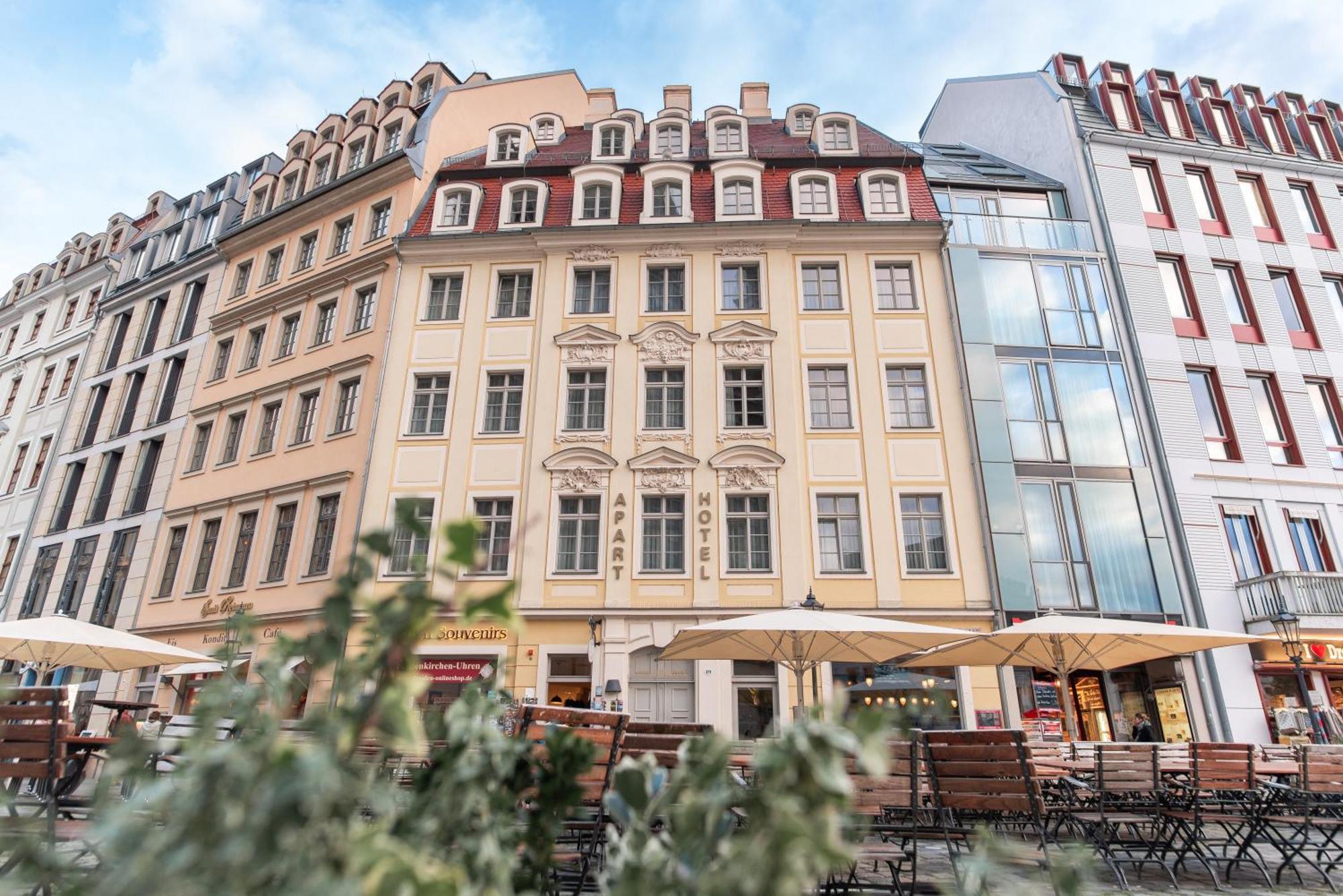 Gemuetliches Apartment Mit Blick Zur Frauenkirche Dresda Esterno foto